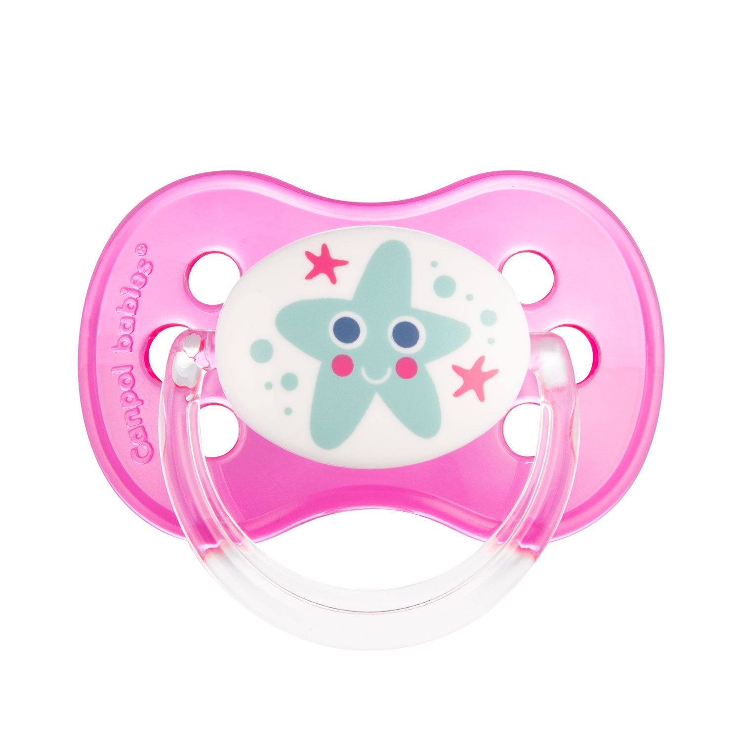 Canpol Babies Suzeta Cherry Din Latex 0-6 Luni Nature Love & Sea 22/606_new, 2 culori