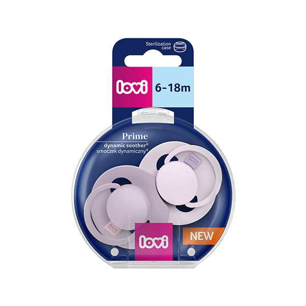 Suzeta silicon Dynamic  PRIME Lilac/Violet, 6-18M 2 buc - 34/422, LOVI