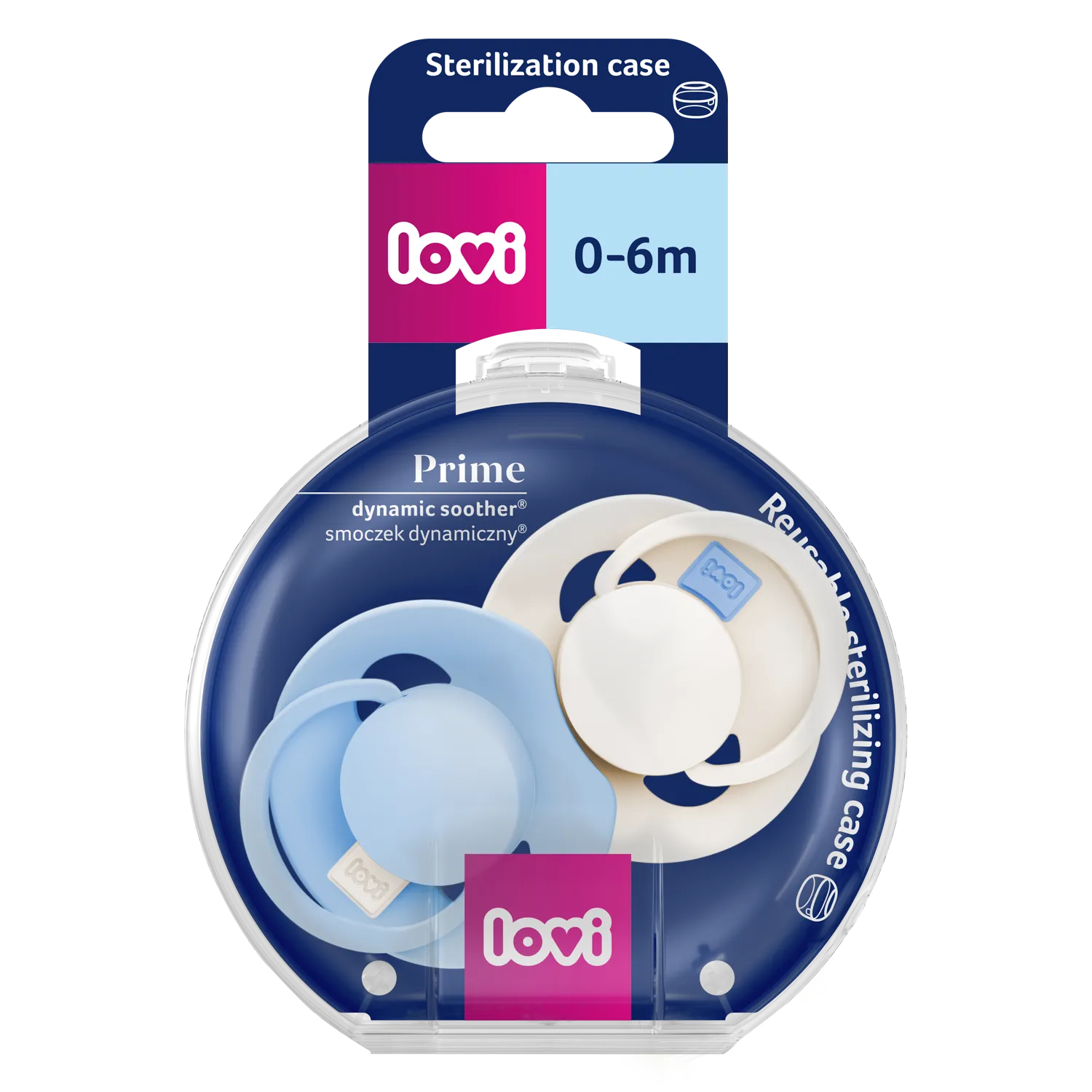 Suzeta Silicon Dynamic 0-6M Prime Glacier Cream, 2 buc - 34/448