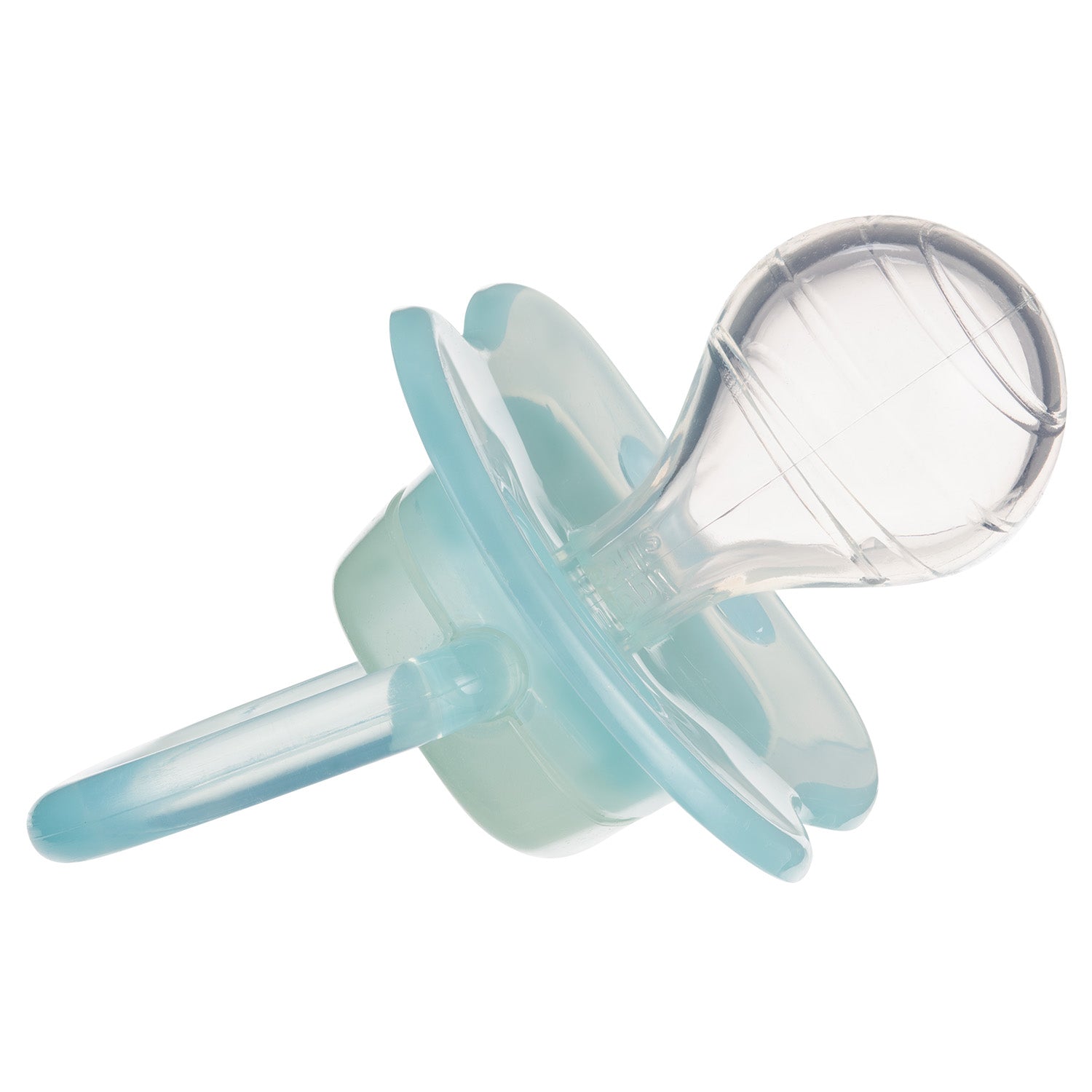 Suzeta rotunda din silicon 6-18M LOVE and SEA, 1buc 34/901_blu
