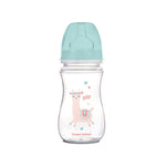 Biberon anticolici Canpol babies EasyStart Exotic Animals 240 ml, gri