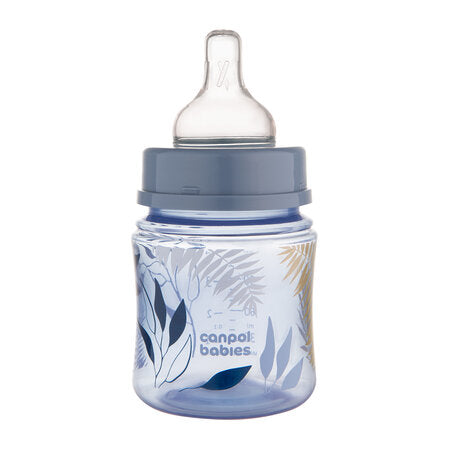 Canpol Babies Biberon Anticolic Gat Larg 120Ml Pp Gold 35/239_blu