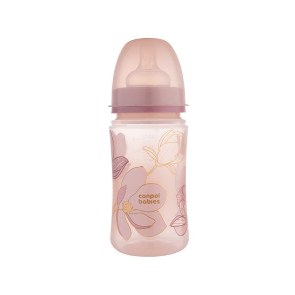 Canpol Babies Biberon Anticolic Gat Larg 240Ml Pp Gold 35/240_pin