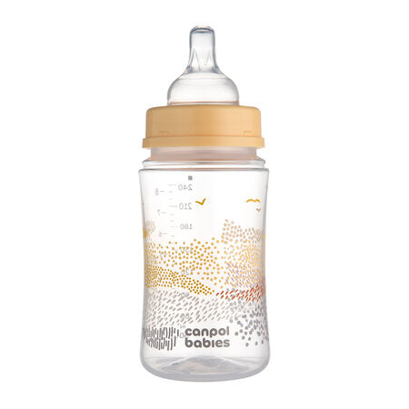 Canpol Babies Biberon Anticolici 240Ml Easy Start Mountains beige - 35/243_bei