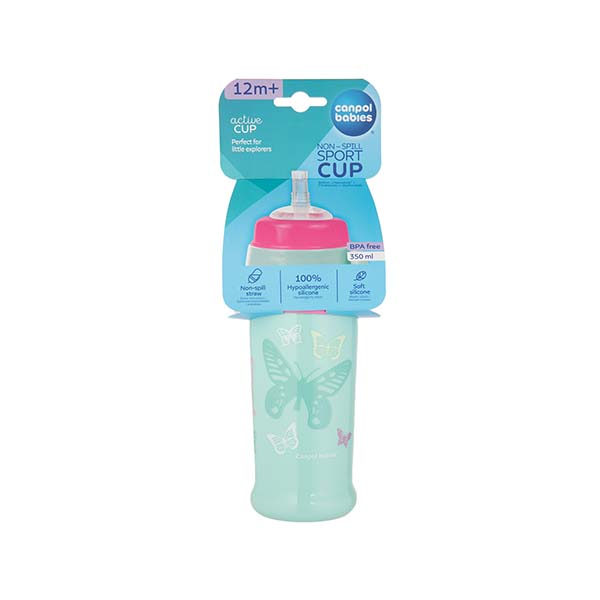 Canpol Babies Cana Sport Anti-Varsare 350 ml Fluture 56/515_Tur