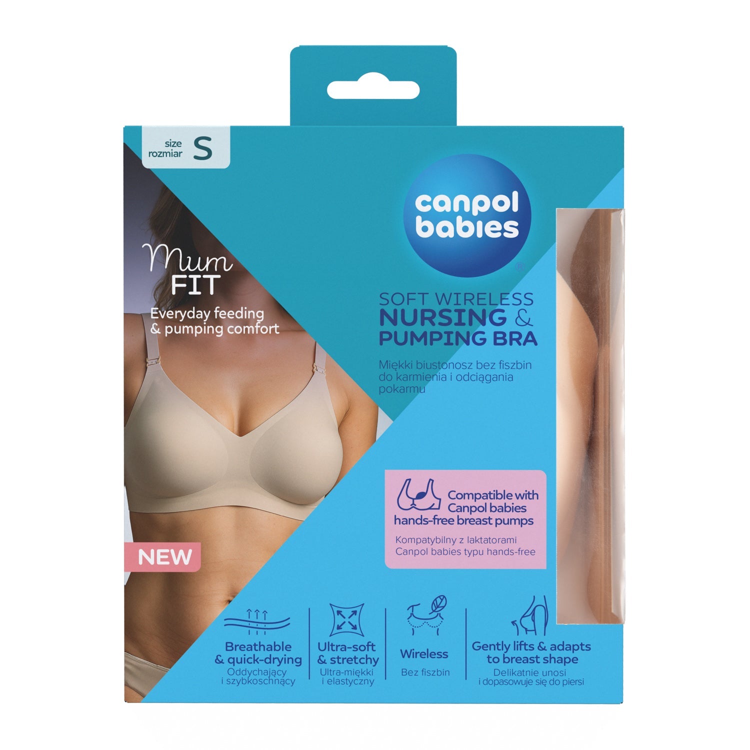 Sutien de alăptare MumFit, mărimea S, 78/013