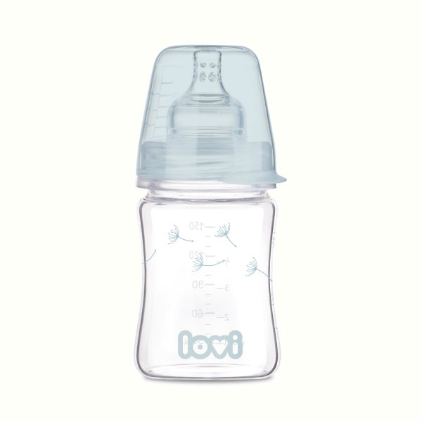 Lovi Biberon Sticla Diamond Glass 150 ml Botanic - 74/105