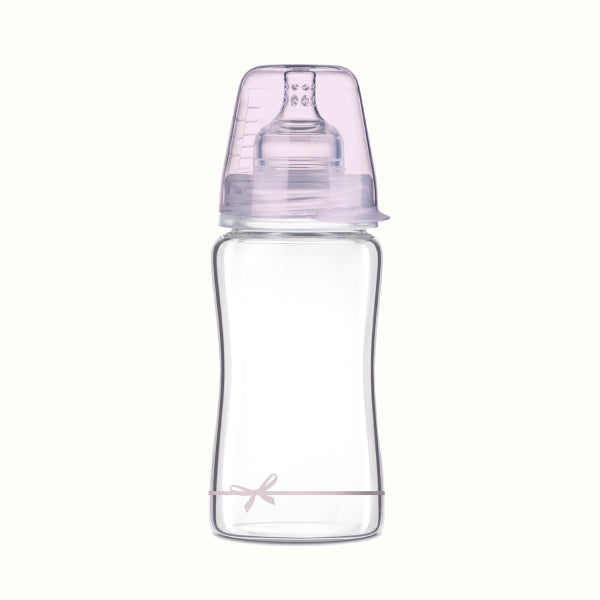 Lovi Biberon Sticla Diamond Glass 250 ml Baby Shower Fata - 74/204Girl