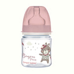 Biberon anticolici Canpol babies EasyStart Bonjour Paris 120 ml, roz