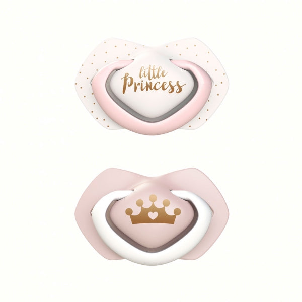 Canpol Babies Suzeta Simetrica Din Silicon 6-18 M Royal Baby 2 Pcs 22/651_Pin