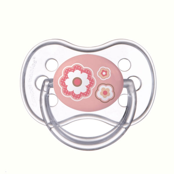 Canpol Babies Suzeta Rotunda Din Silicon 0-6 Luni 1 Buc, New Born 22/562