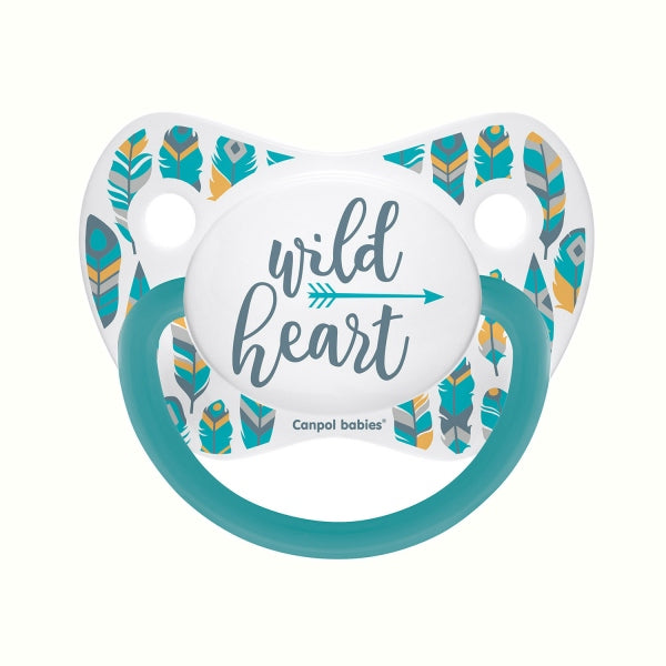 Canpol Babies Suzeta Orthodontica Din Silicon 6-18 Luni Wild Nature- 23/286_Tur