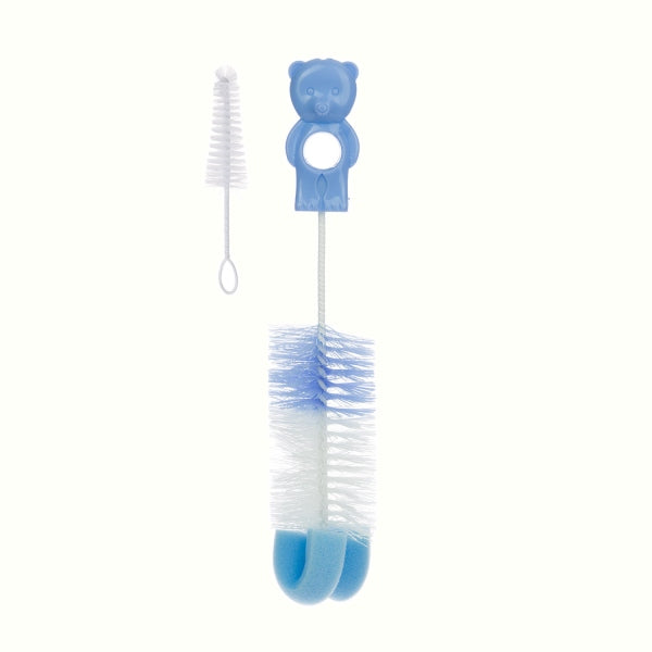 Canpol Babies Set Perie Pentru Curatat Biberon Si Tetina,Cu Burete 2/410