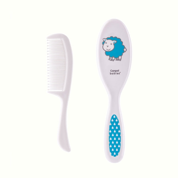 Canpol Babies Set Perie Si Pieptan Moale Asortat 2/417