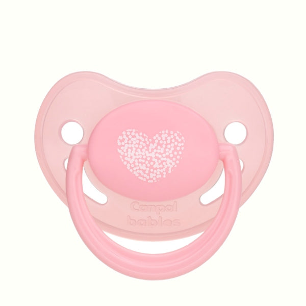 Canpol Babies Suzeta Orthodontica Din Silicon 0-6 Luni Pastelove 22/419