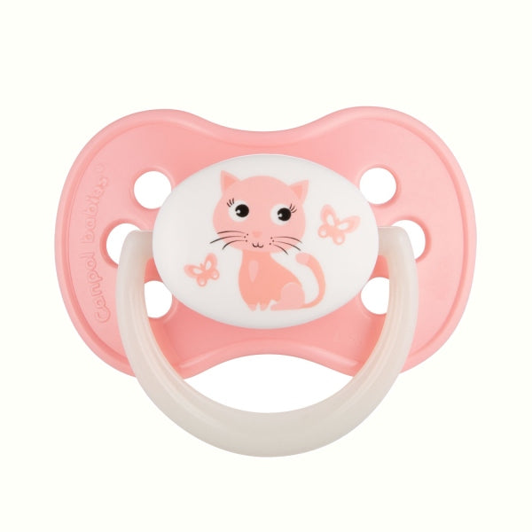 Canpol Babies Suzeta Cherry Din Silicon +18 Luni 1 Buc, Animals 22/597