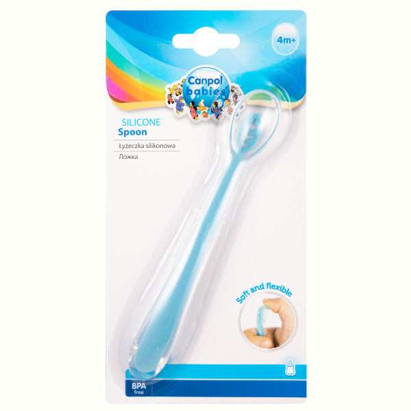 Canpol Babies Lingurita Din Silicon 51/010_Blu