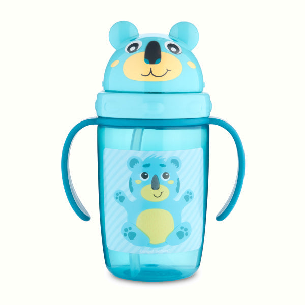 Canpol Babies Cana Cu Pai Din Silicon 400ml Hello Little 56/500_Tur