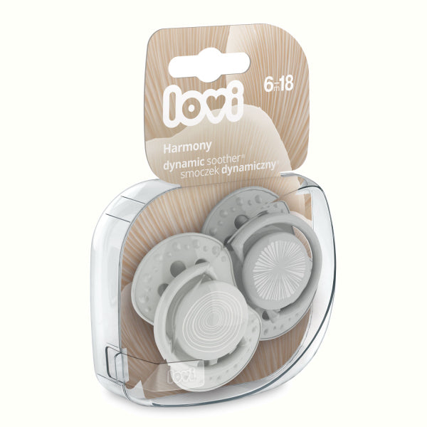 Lovi Suzeta Silicon Dynamic 6-18 M 2 Pcs Harmony Boy 22/907_Boy