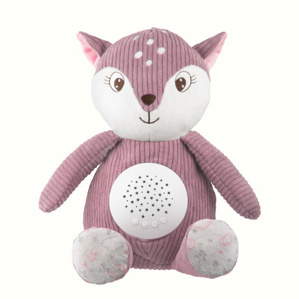Canpol Babies Jucarie Moale Fawn -Proiector Si Cutie Muzicala 3 In 1 -77/206_Pin