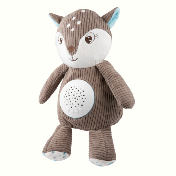 Canpol Babies Jucarie Moale Fawn -Proiector Si Cutie Muzicala 3 In 1 -77/206_Brow