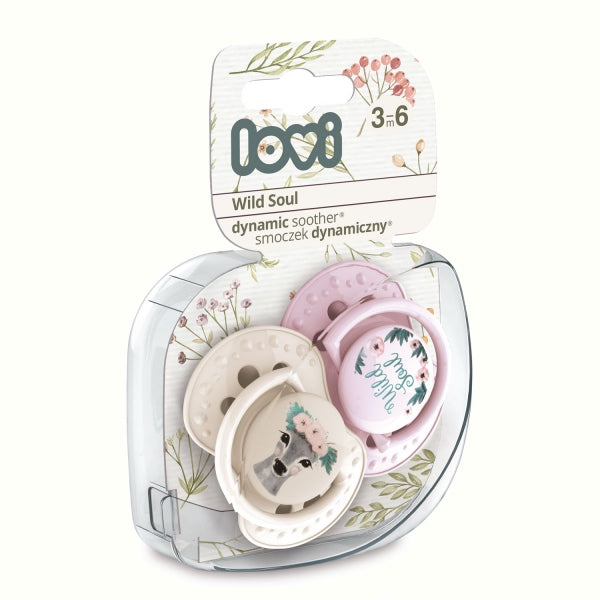 Lovi Suzeta Silicon Dynamic 0-3M 2 Pcs Wild Soul Fata - 22/882girl